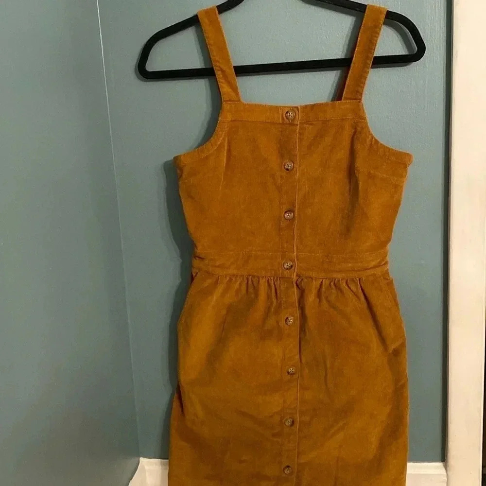 Crewcuts Golden Sleeveless Kids Dress